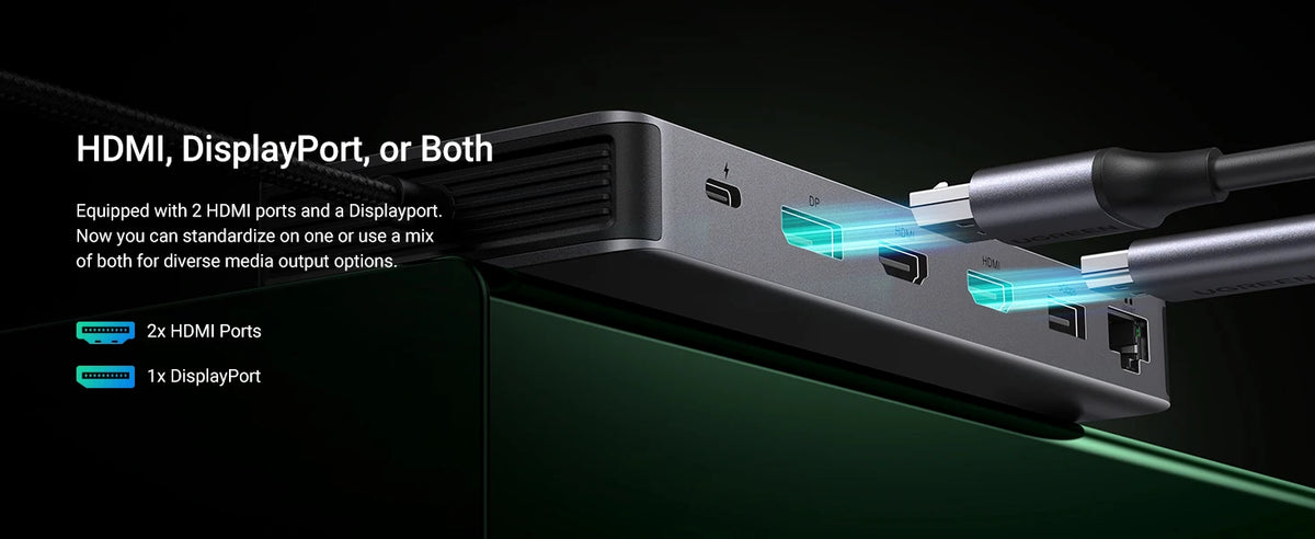 💻🚀 UGREEN 13-in-1 USB-C Hub – Triple Display 4K60Hz Dock