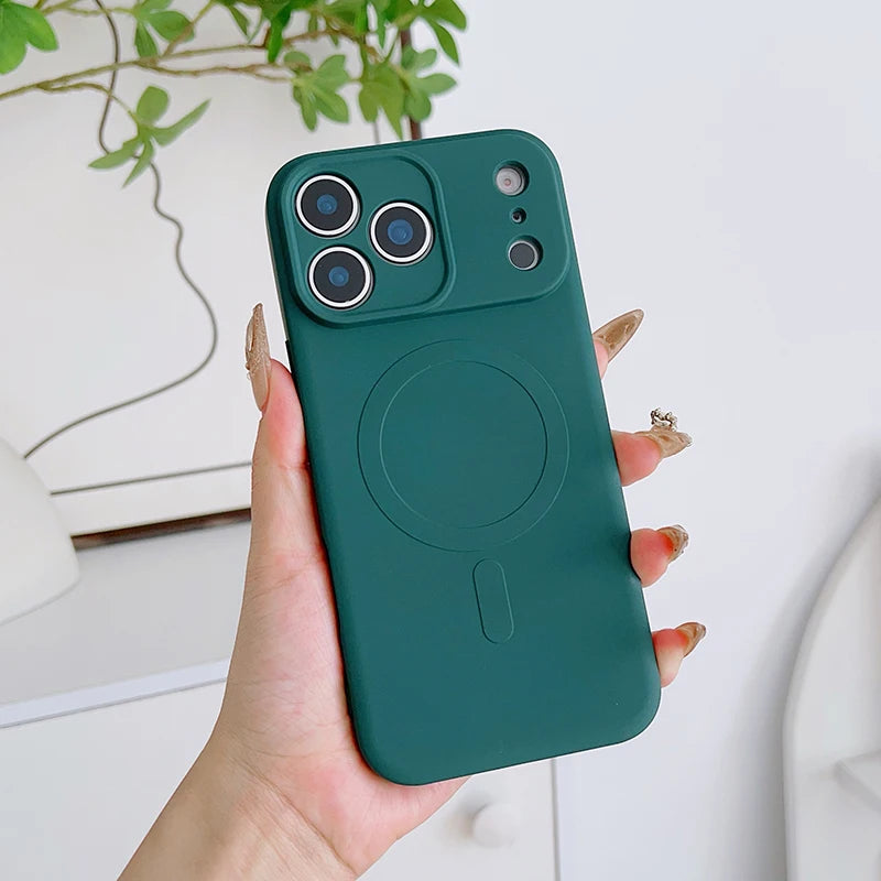 MagSafe Magnetic Liquid Silicone Case for iPhone 17 Series