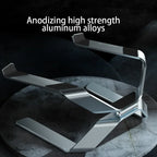 💻⬆️ P68 / P69 Aluminum Alloy Laptop Stand – Double Vertical Cooling Design