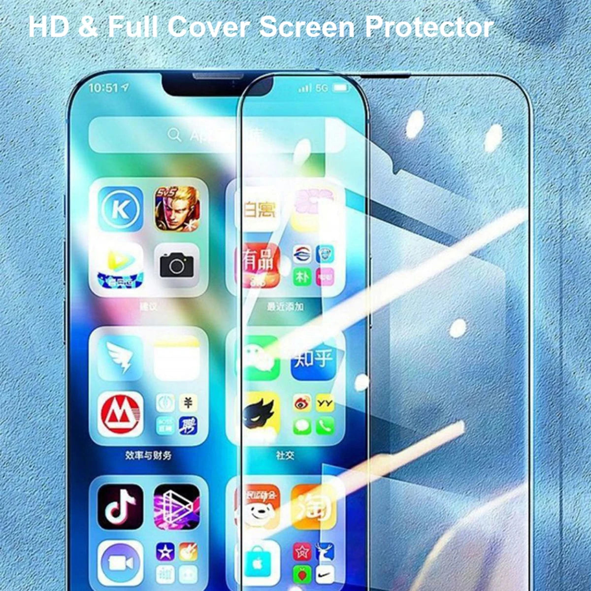 2PCS Dust-Free Tempered Glass Screen Protector for iPhone 17 Series (With Installation Tool)