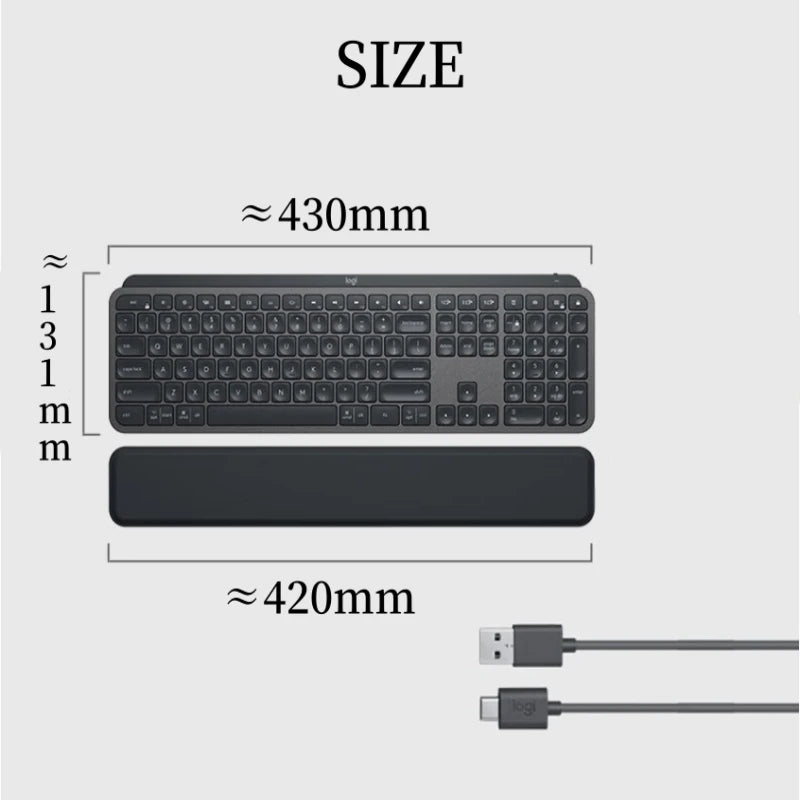 NEW Logitech MX Keys S Wireless Bluetooth Keyboard – Backlit, Multi-Device
