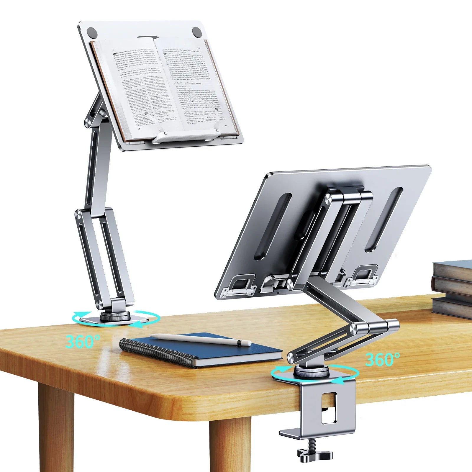 💻🔄 Eary Laptop Arm Mount for Desk – 360° Rotating Adjustable Stand