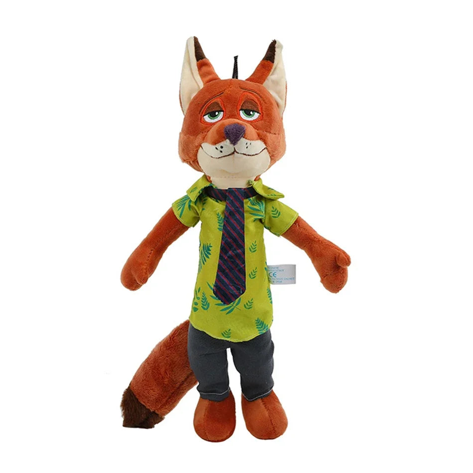 🦊🐰 Zootopia Official Nick & Judy Plush Dolls ✨ | Cute Stuffed Animal Toys for Kids 👧👦 | Holiday & Birthday Gifts