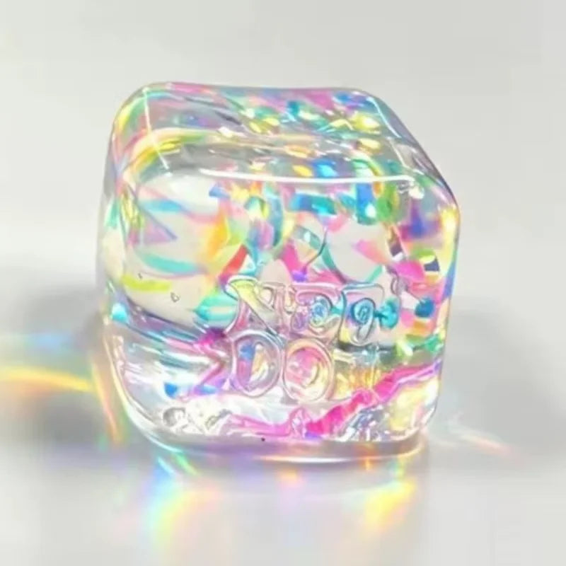 NeeDoh Holographic Ribbon Squeeze Toy – Colorful Sensory Fidget