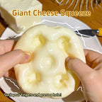 Taba Cheese Cube Squishy – Shapeable Non-Rebound Fidget Toy
