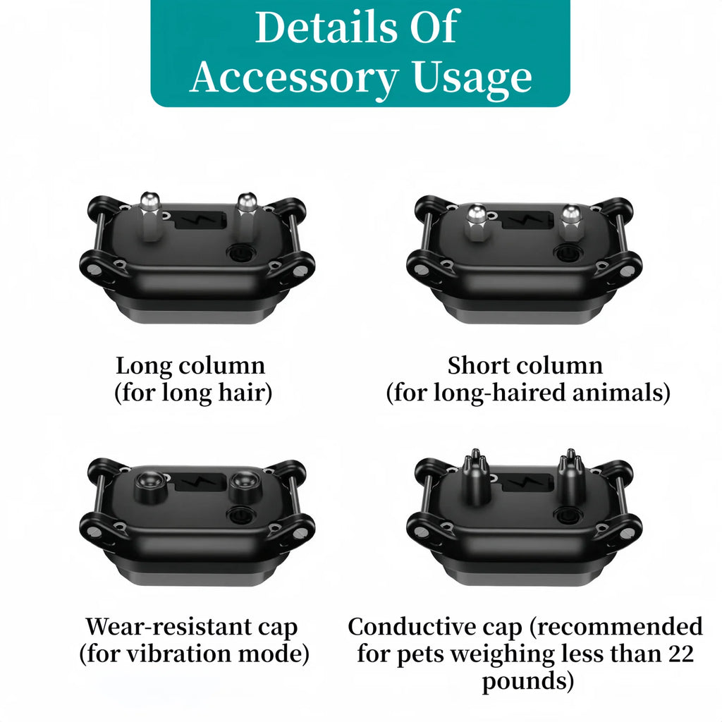 🐶📡 875 yards (800m) Digital Dog Training Collar – Waterproof Rechargeable with LCD