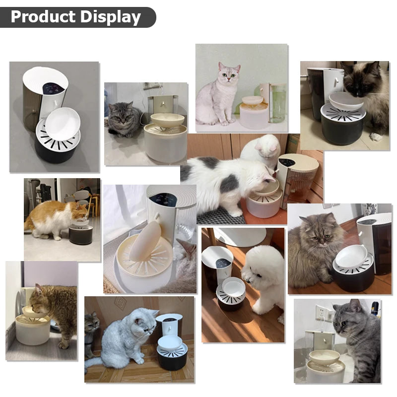 💧🐾 Smart Wireless Automatic Pet Water Dispenser – Rechargeable Fountain