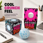 NeeDoh Snow Ball Crunch Squishy – TPR Sensory Fidget Toy