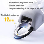 ✂️🐶🐱 Pet Nail Clippers with LED Light – Polishing & Cleaning Kit