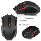 🖱️⚡ 2.4G Wireless Mouse 1600DPI – 6 Button Optical Gamer Mouse