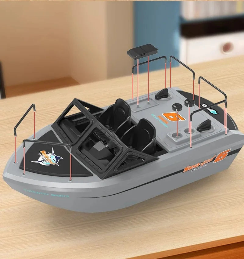 Brushless Jet 2.4G RC Boat TX693 Remote Control Boat Ship Brushless Motor Boat Model Electric Speedboat Toy Gift for Boys