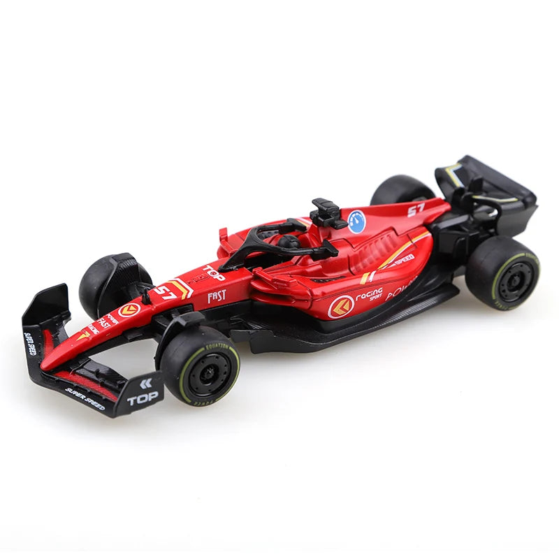 (Bagged) 1.43 Alloy Model Racing Car Toy, Exquisite Formula Alloy Pullback Racing Car, Children's Toy, Best Birthday Gift.