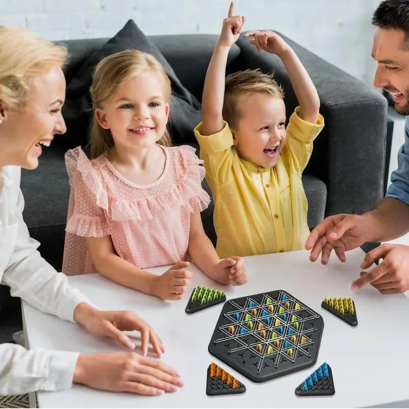 Triangle Chess Splendor Duel Board Game Strategy Game for Kids and Adults Fun Family Game Logic Chess Track Tables Game Toys