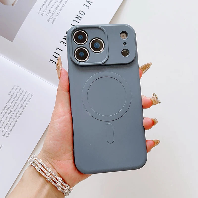 MagSafe Magnetic Liquid Silicone Case for iPhone 17 Series