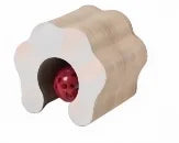 Magic Organ Interactive Cat Toy Scratcher Board Pet Toy Foldable Eco-Friendly Cardboard Flexible Changeable Accordion Shape Toy