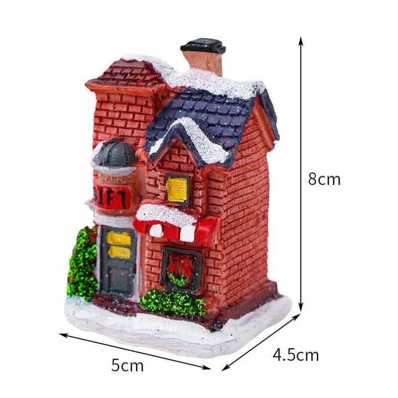 Christmas House Night Light – Cozy Holiday Home Décor