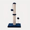 🐾🌳 34-Inch High Premium Sisal Cat Scratching Post with Hanging Ball