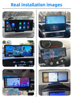 10.26" 4K Dash Cam Mirror with Wireless CarPlay & Android Auto, GPS, Rear Camera, 1600x600 IPS Touchscreen, Voice Control, Parking Monitor
