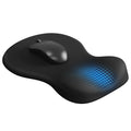 🖱️🖤 Ergonomic Mouse Pad with Wrist Rest – Non-Slip Hard Base
