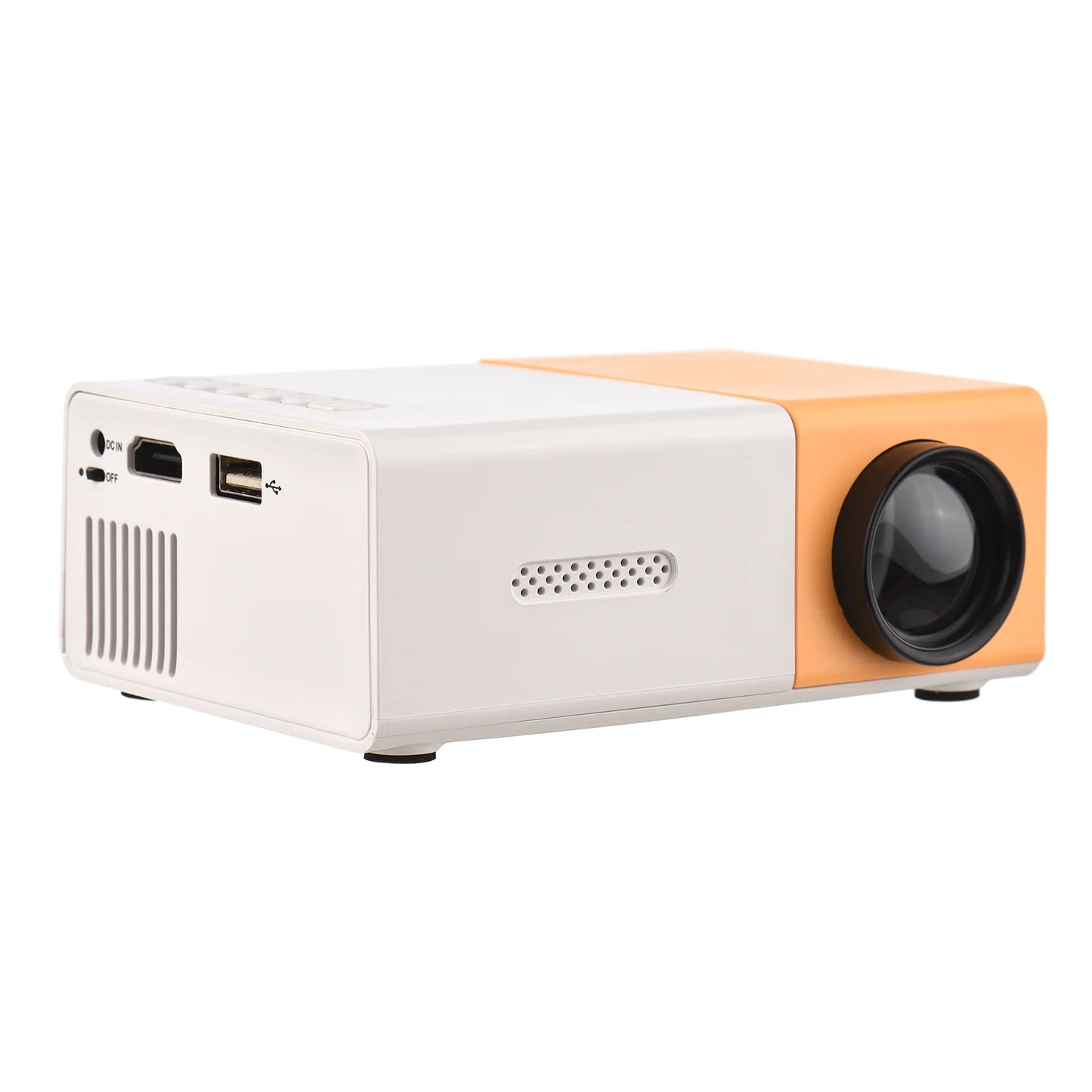 📽️✨ Mini LED Projector Portable Video Projector 🎬 | Supports 720P & 1080P 💎 | Built-in Speaker 🔊 & Remote Control 🎮 | HD / AV / USB / 3.5mm Audio 📱💻