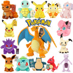 Pokémon Original Plush Toy – Gengar, Pikachu & Charizard