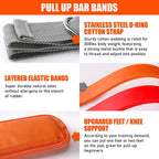 Pull-Up Assistance Bands Set with Resistance Straps – Support for Pull-Ups, Chin-Ups & Strength Training for Men & Women