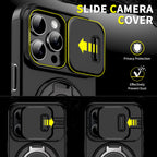 Shockproof Armor Phone Case – Protective Stand & Car Mount Cover
