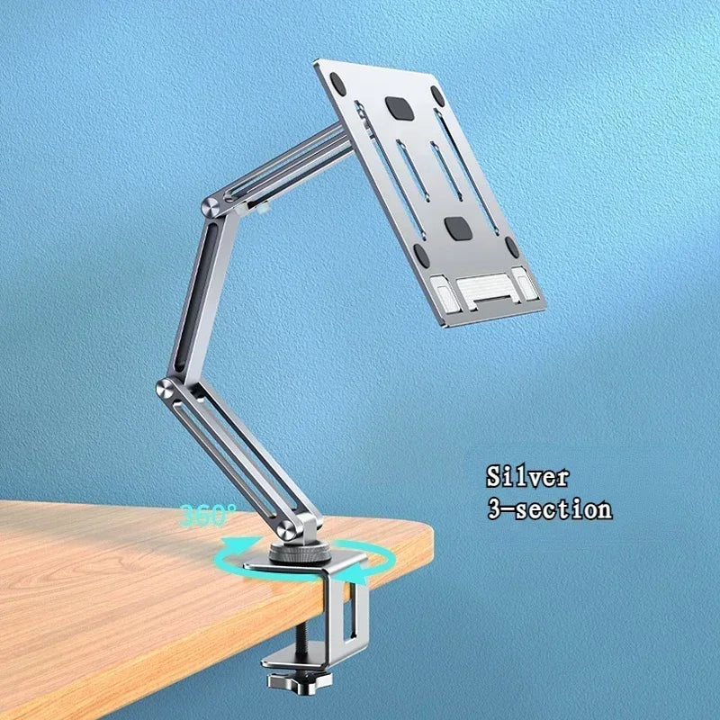 💻🔄 Eary Laptop Arm Mount for Desk – 360° Rotating Adjustable Stand
