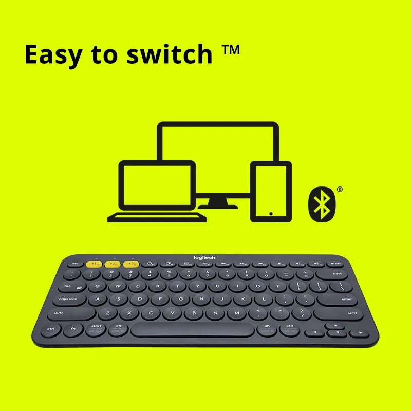 ⌨️🔴 Logitech K380 Wireless Bluetooth Keyboard – Network Red Edition