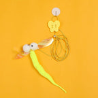 Self-play interactive cat toy for chasing batting and playful activity