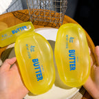 Jumbo Butter Squishy Fidget Toy – Transparent Squeeze Stress Relief
