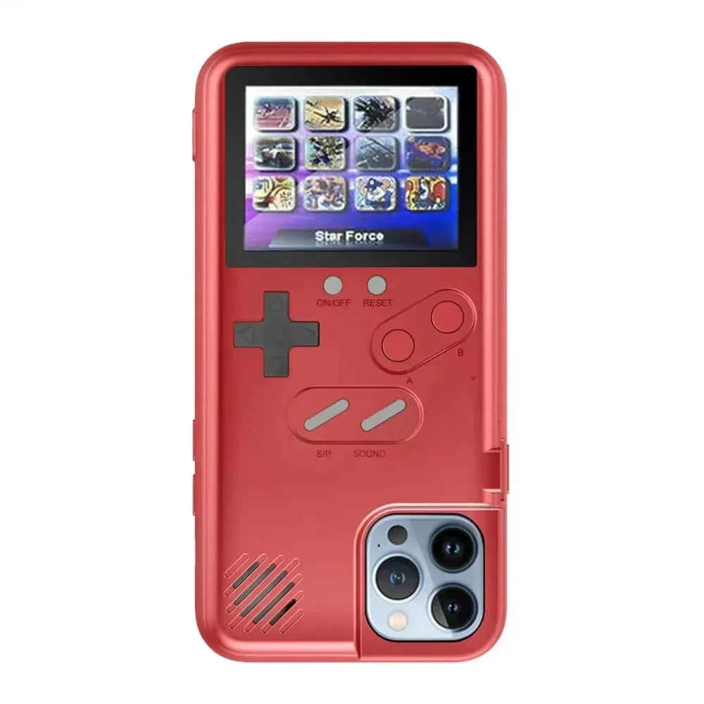🎮 Retro 3D Playable Gameboy Case for iPhone 📱✨ | Classic Video Game Console Cover 🕹️ | Compatible with iPhone 7/8 Plus, X, XR, XS Max, 12–16 Pro Max & SE 2022 💖