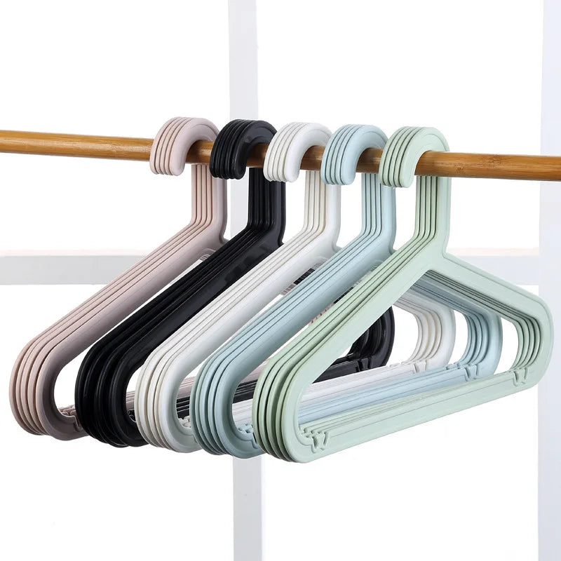 👔✨ Traceless Non-Slip Coat Hangers | Multi-Function Adult Wardrobe Hangers 🧥 | Dry & Wet Clothes Hanging, Household & Wholesale Use