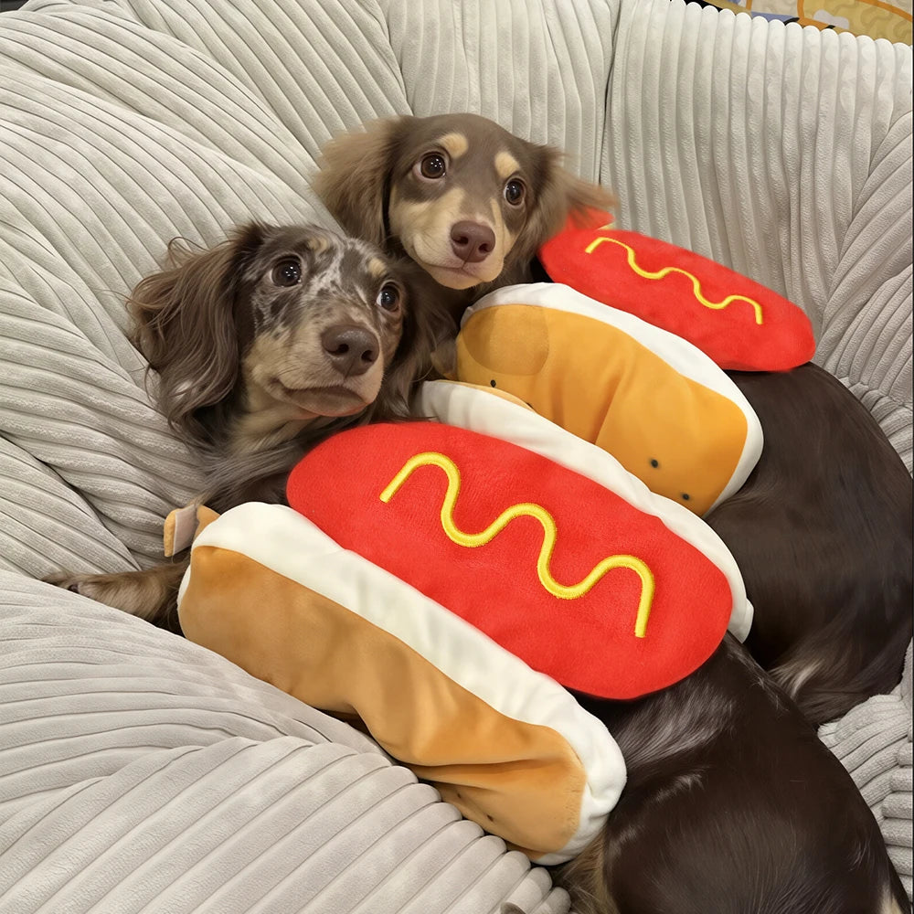 Hot Dog Pet Costume – Funny Puppy Cosplay Outfit