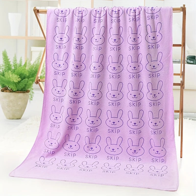 🛁🐾 Ultra Fine Fiber Super Absorbent Pet Bath Towel – Fast Drying