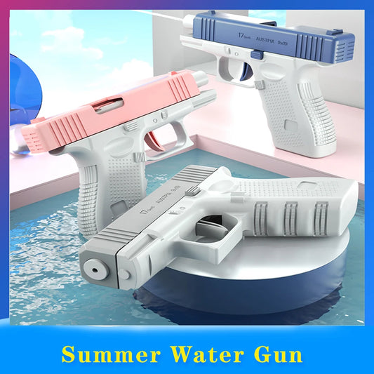 💦☀️ Summer High-Pressure Water Gun – Non-Electric Full-Automatic Shooting Water Pistol for Kids