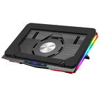 ❄️🌈 COOLCOLD Air Compression RGB Laptop Cooling Pad – Ultra-Quiet USB Cooler