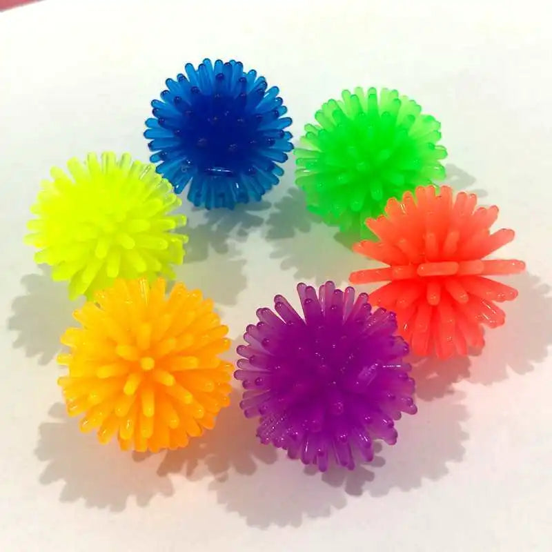 10-Pack Mini Spiky Sensory Balls – Soft Squeeze Stress Relief Fidget Toys