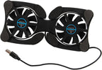 ❄️💻 Ultra Slim Laptop Cooling Pad – Low Noise Portable Cooler (7–15”)
