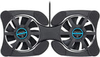 ❄️💻 Ultra Slim Laptop Cooling Pad – Low Noise Portable Cooler (7–15”)