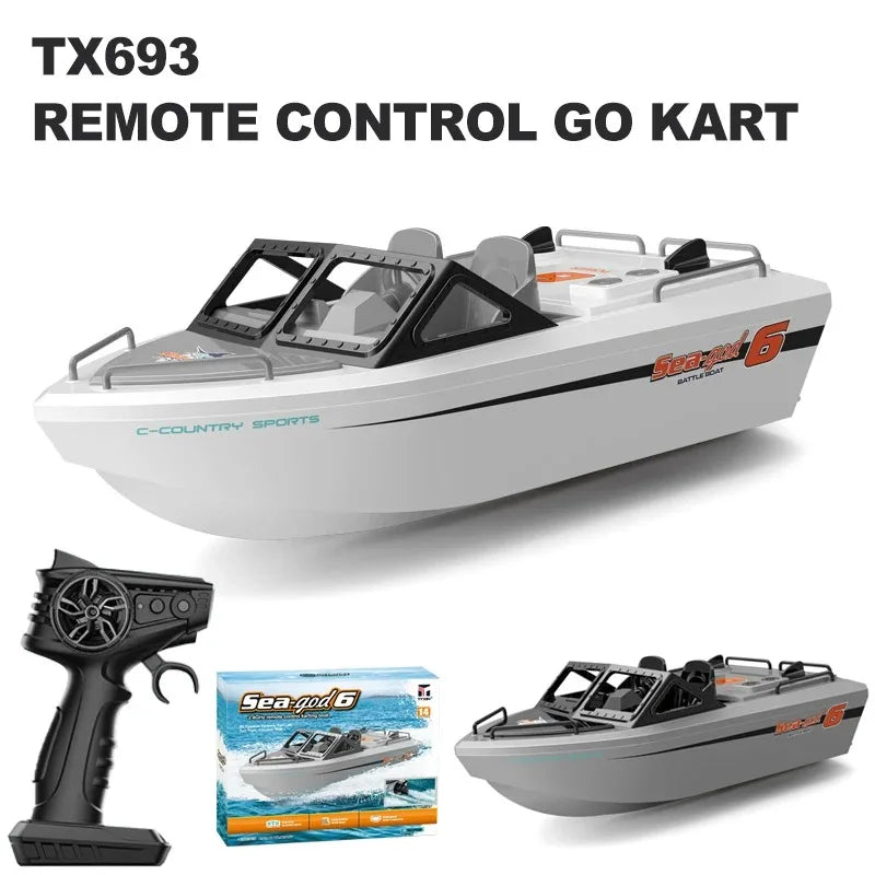 Brushless Jet 2.4G RC Boat TX693 Remote Control Boat Ship Brushless Motor Boat Model Electric Speedboat Toy Gift for Boys