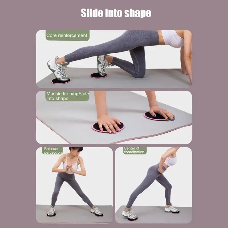 Abdominal Workout Sliding Discs ⭐ Core Strength Trainer | Portable Fitness Equipment