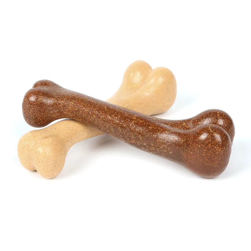 🦴🐶 Heavy Duty Dog Bone Chew Toy – Natural & Non-Toxic