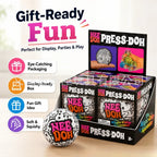 NeeDoh Color-Changing Smiley Squeeze Ball – Flour Squishy Toy