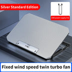 🔥❄️ Q100 17-Inch Gaming Laptop Cooler – 2600RPM LED Screen