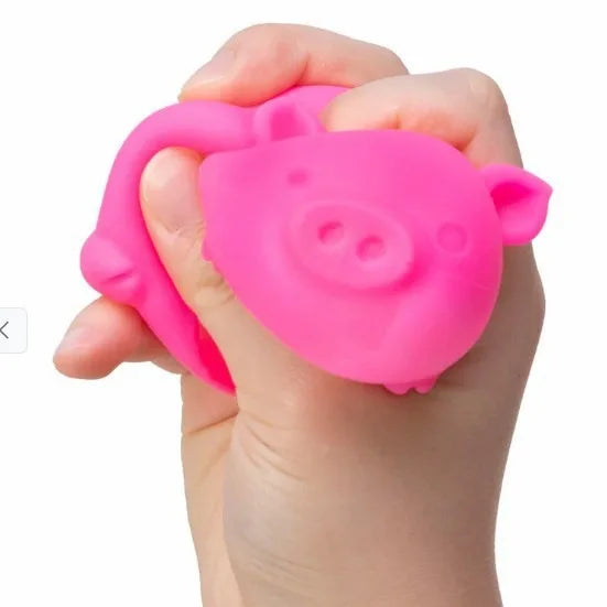 NeeDoh Digging Pig Fingertip Toy – Sensory Squeeze Fidget