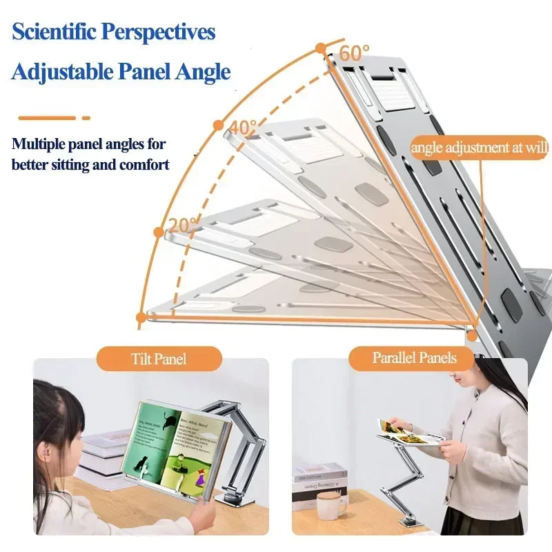 💻🔄 Eary Laptop Arm Mount for Desk – 360° Rotating Adjustable Stand