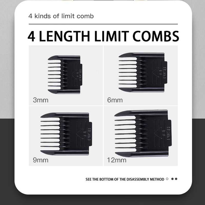 Electric Pet Clipper Grooming Kit – Rechargeable Professional Trimmer for Dogs & Cats