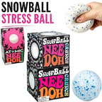 NeeDoh Snow Ball Crunch – Quick-Rebound Sensory Fidget Toy