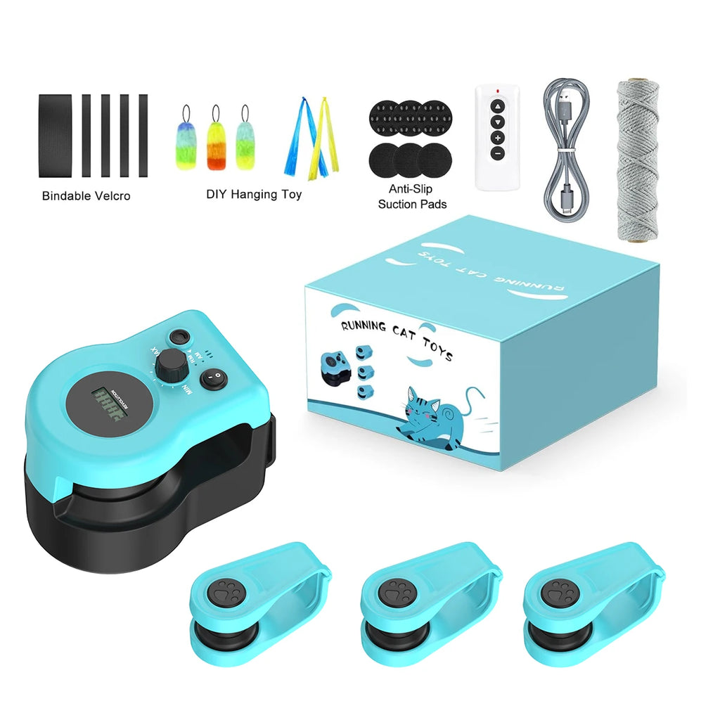🐱🏃‍♂️ Interactive Cat Exercise Wheel – Adjustable Speed Indoor Treadmill